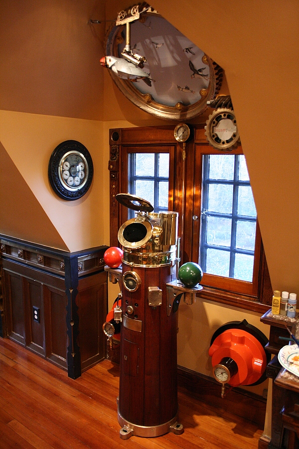 A Visit to a Steampunked Home